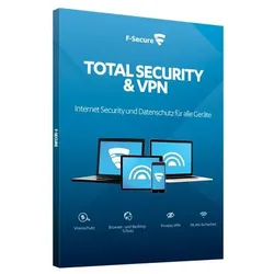 F-Secure Total Security 2026, inkl. VPN, 3 Geräte - 2 Jahre, Download
