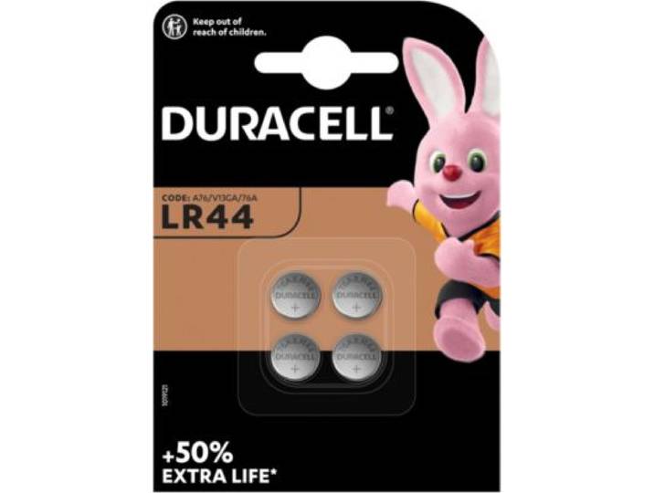 Duracell - Pile Lr44 / A76 X4