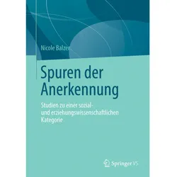 Spuren der Anerkennung, Fachbücher von Nicole Balzer