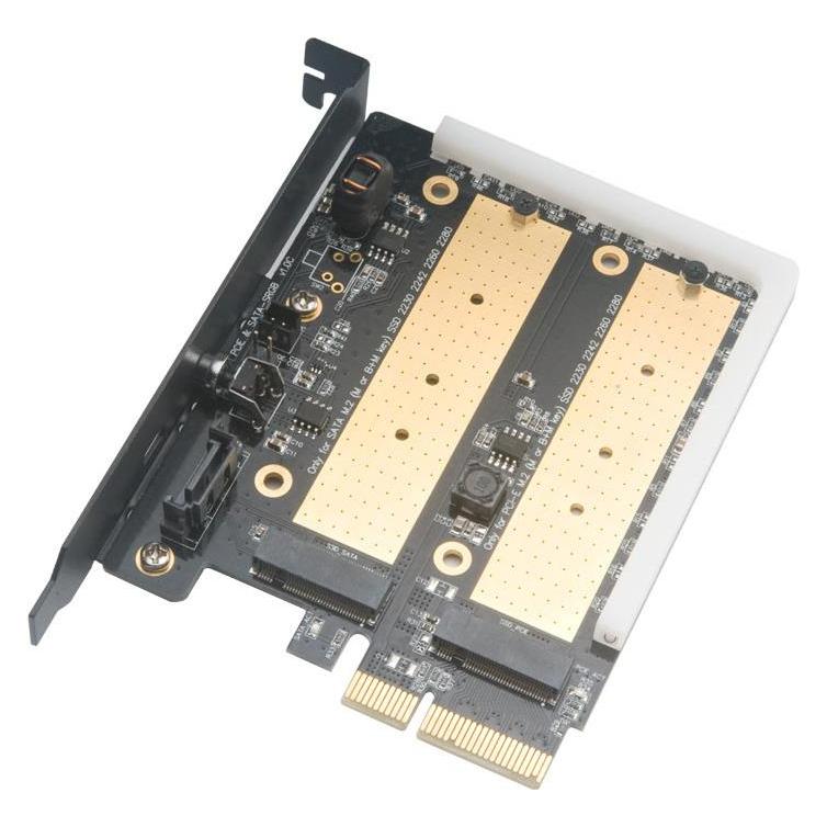 Akasa AK-PCCM2P-03 - PCIe - M.2 - Schwarz - 32 Gbit/s - 0 - 55 °C (AK-PCCM2P-03)