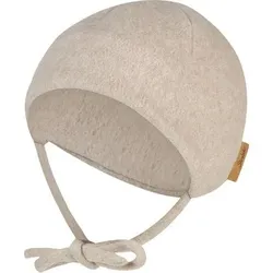 STERNTALER Beanie melange, Größe 45 in Beige Beige