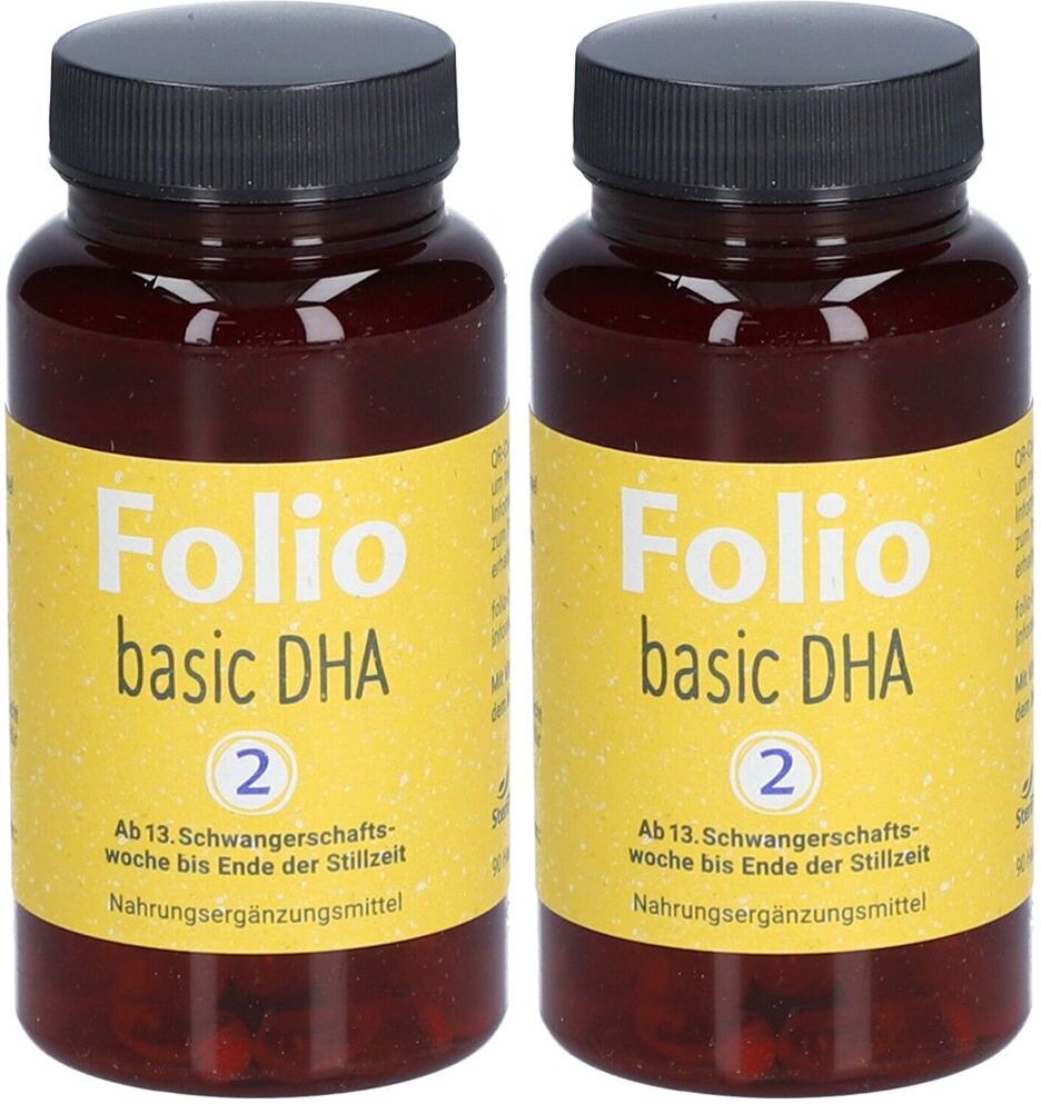 2x Folio 2 basic DHA Hartkapseln 2x90 St