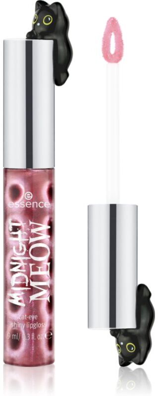 essence MIDNIGHT MEOW cat-eye shimmering lip gloss shade 01 Moonlight Spell 9 ml