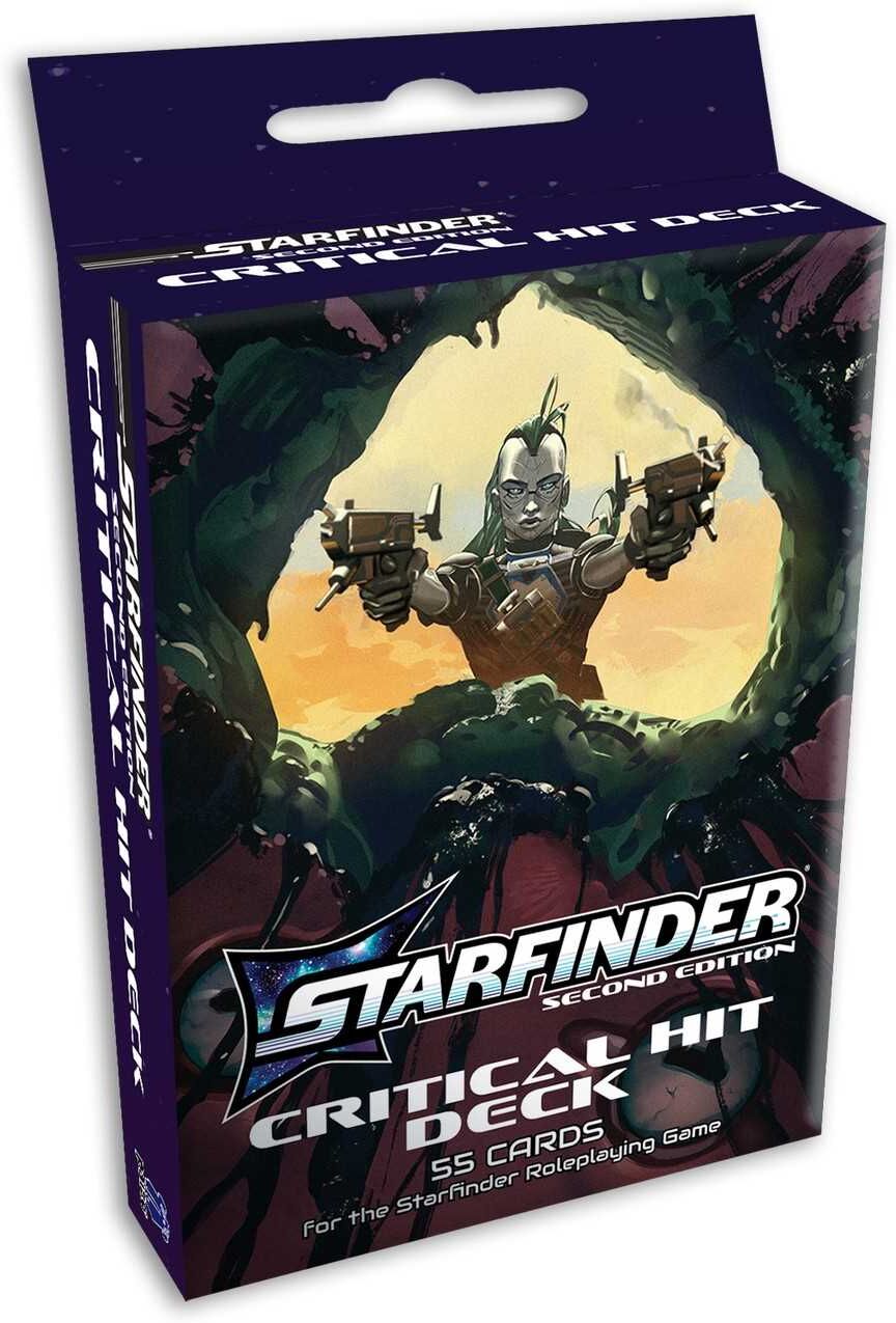 Starfinder Critical Hit Deck for Board Games by Paizo Publishing