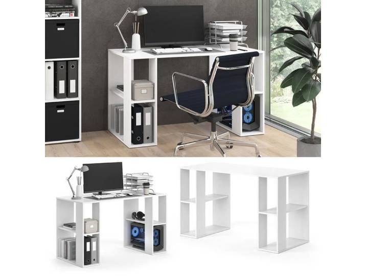 Bureau Arian 130x60cm Blanc Vicco 34426