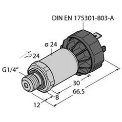 Turck Drucktransmitter PT10R-2004-I2-DA91
