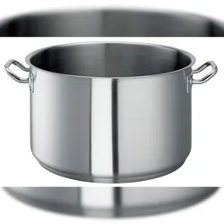 GastroSUS Fleischtopf Chef, Edelstahl 36 cm, ca. 22,4 Liter, induktions-, backofen-, spülmaschinengeeignet