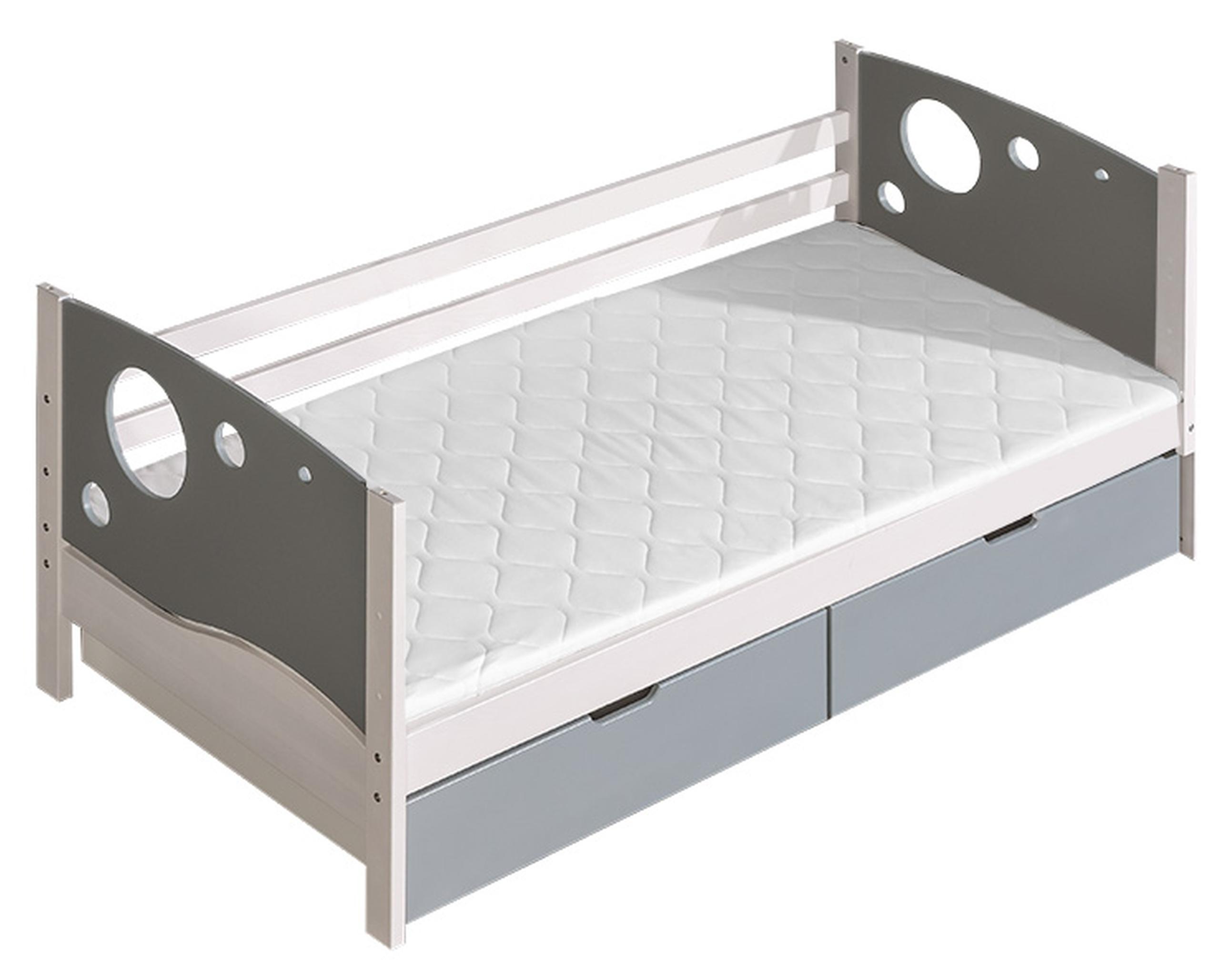 Hochbett Doppelstockbett Etagenbett Kinderbett Bett Bettkasten Farbauswahl