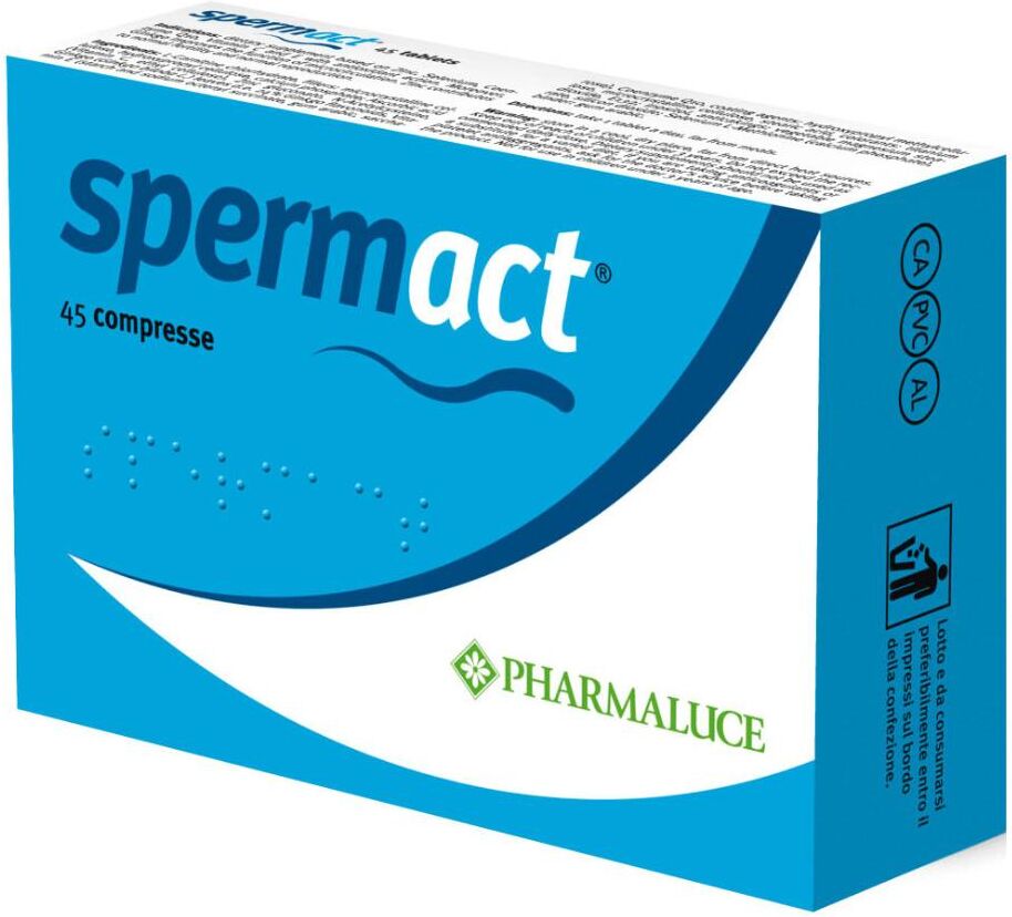 PHARMALUCE Srl Pharmaluce, Spermact, 45 Compresse