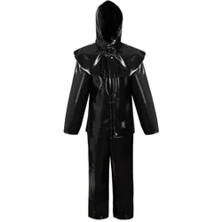 3-tlg. Chemie Schutzanzug gegen Säure, Laugen und Basen 62 / XXXXL