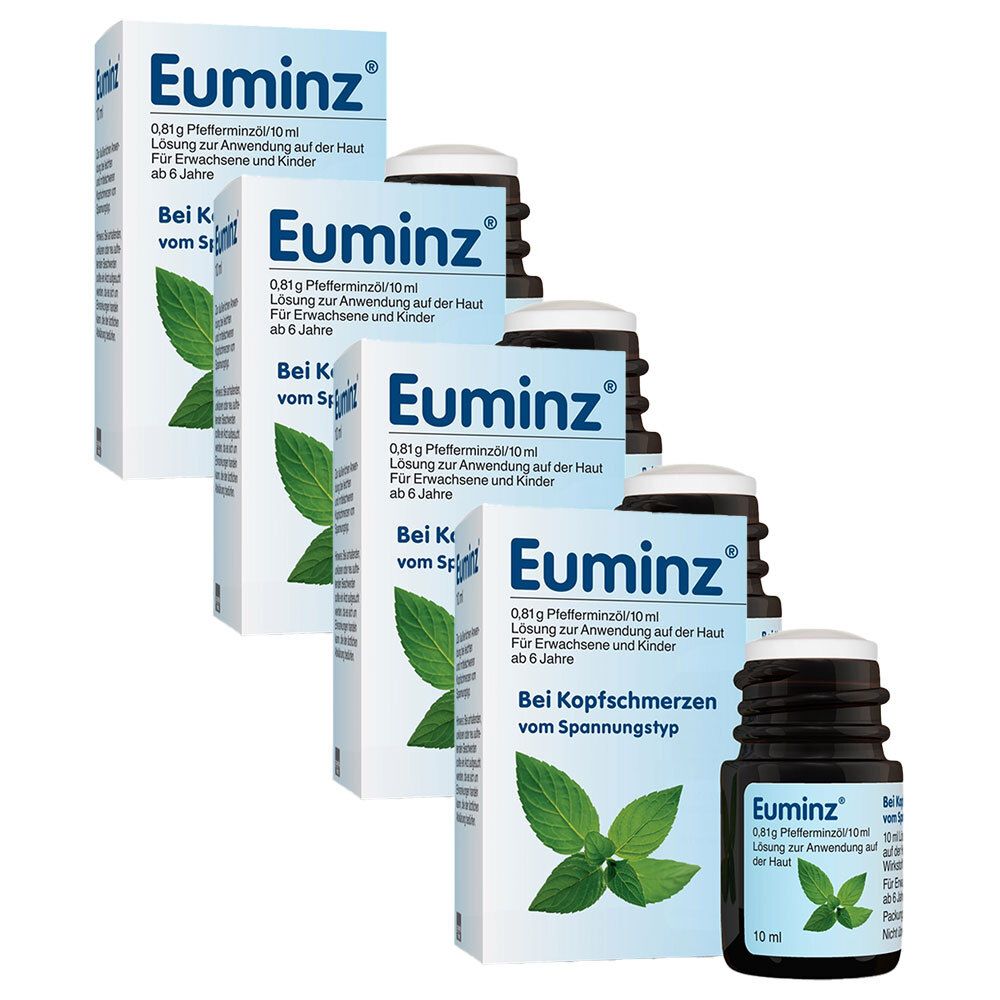 Euminz 4er-Pack 4x10 ml Lösung
