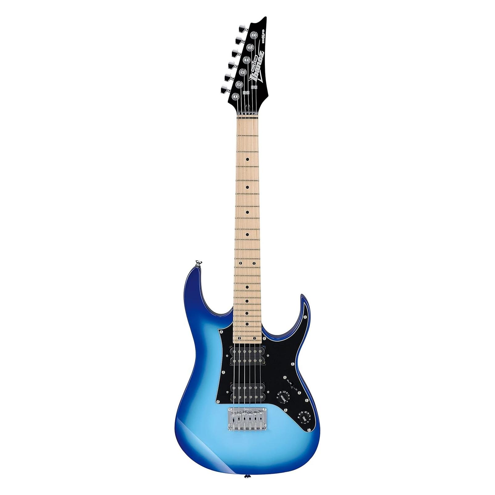 Ibanez gitaar Mikro GRGM21-BLT Blue Burst (E-Gitarre) (GRGM21MBLT)
