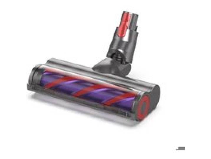 Aspirateur Balai - Turbo - 618 - Brosse Rotative Motorisée - Lumière LED - Gris