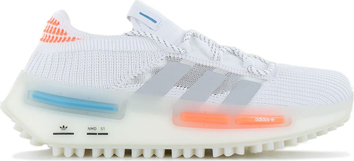 adidas Originals NMD S1 - Herren Sneakers Schuhe Weiß FZ5707 R1 , EU 44 UK 9.5