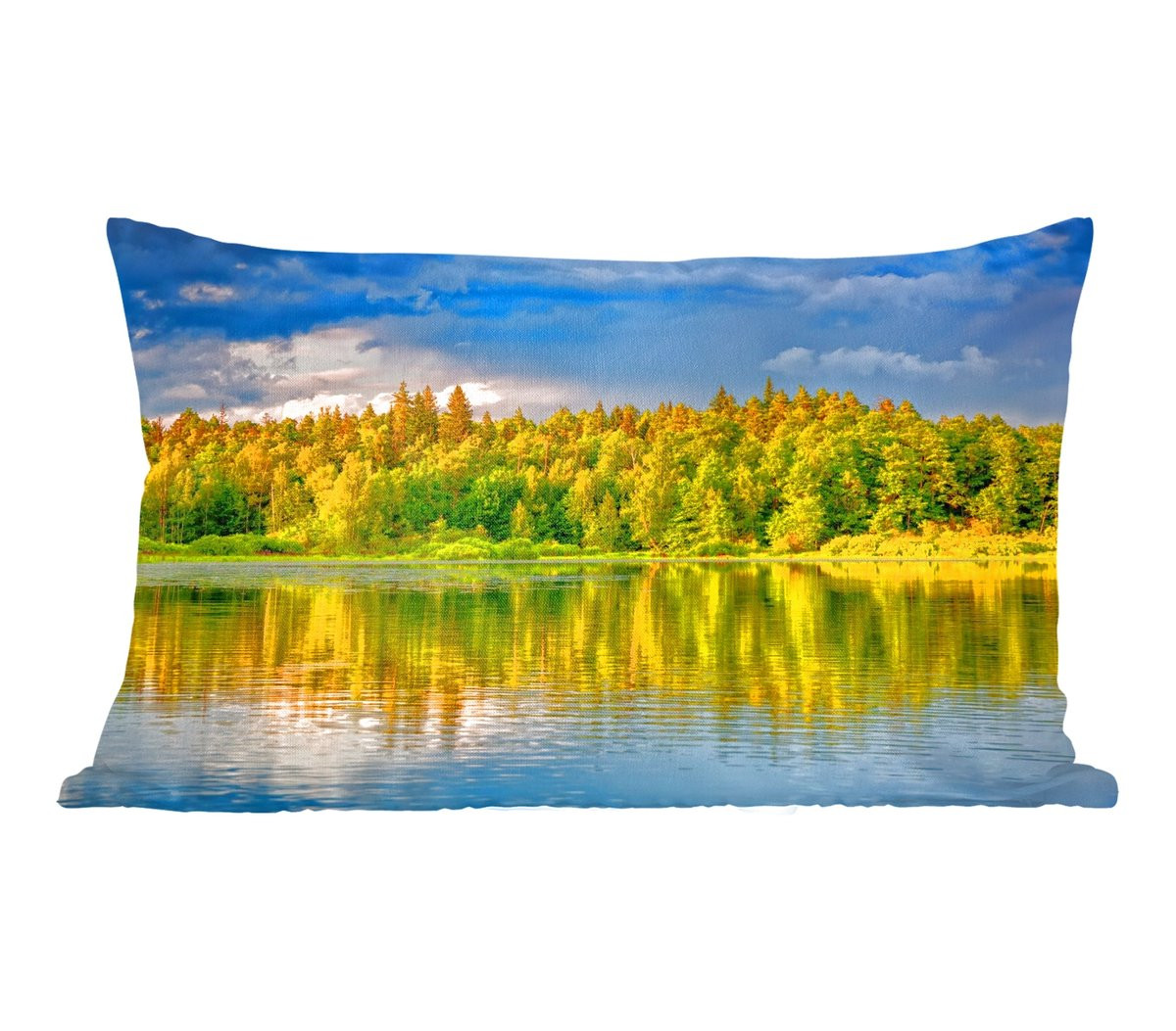 PillowMonkey Sierenkussen Natuur Bos - 60 x 40 cm