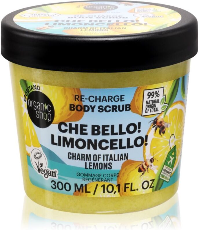 Organic Shop Body Scrub Che Bello! Limoncello! energising body scrub 300 ml
