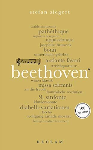Stefan Siegert - Beethoven. 100 Seiten (Reclam 100 Seiten) - Preis vom 09.10.2026 07:28:09 h
