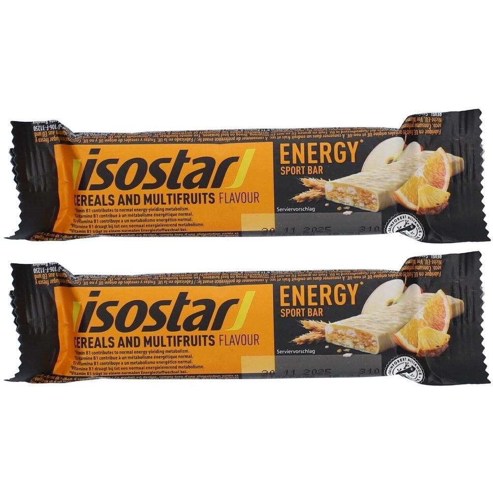 Isostar High Energy Bar Multifruits 2x 2x40 g