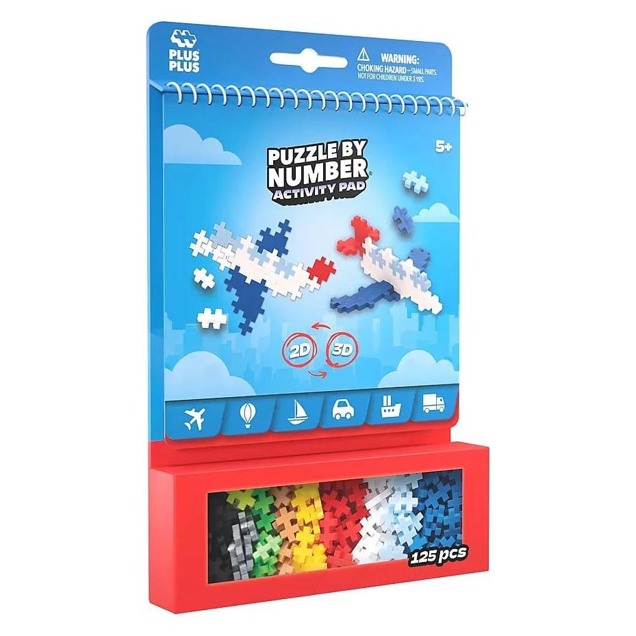 Plus-Plus 125 Kreativ Bausteine Puzzle Transport (3990)