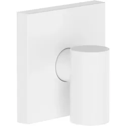 hansgrohe FixFit Fine E Wandanschluss mit Rückflussverhinderer, 28883700, Farbe: Mattweiß