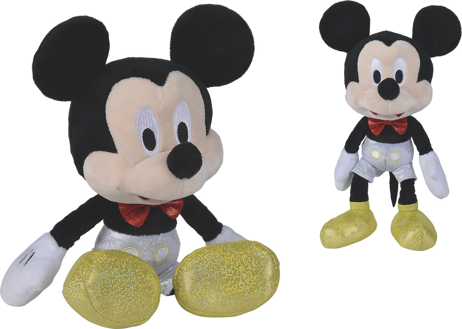Simba Toys Disney D100 Glinsterende Mickey 25 cm