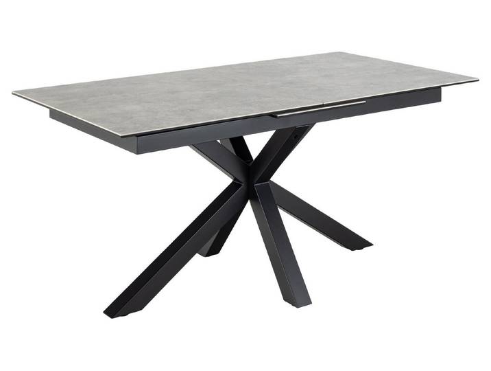freiraum Esstisch Heaven, in Grau, Glas, keramisch - 210x76x90cm (BxHxT)