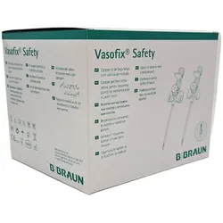 Vasofix Safety Kanüle 22 G 0,9x25 mm blau 50 St Kanüle