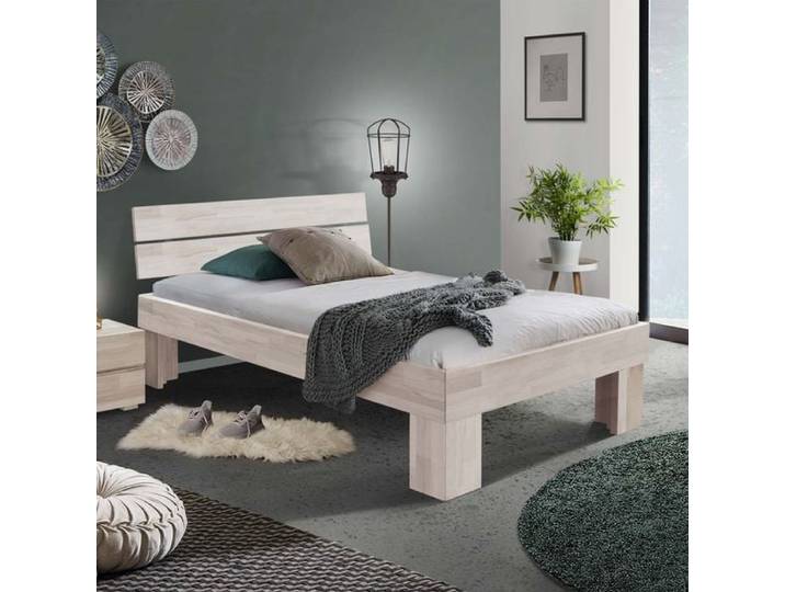 Bett Lucca Komfort Buche Massivholz 160x200cm