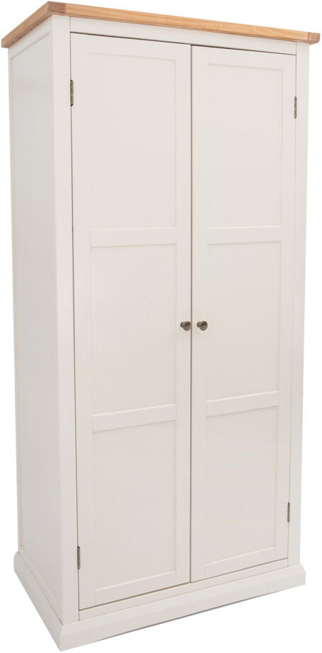 Fernleaf Sancerre 2 Door Wardrobe Off White 185cm H X 90cm W X 55cm D
