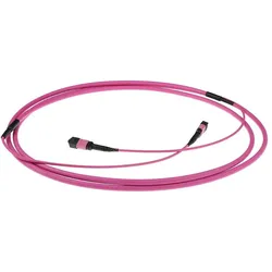 ACT 35 meter Multimode 50/125 OM4(OM3) polarity A fiber trunk cable with MTP/MPO female connectors (35 m), Netzwerkkabel