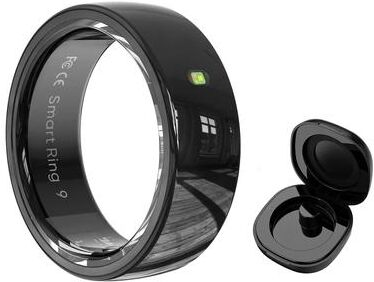 Uplift Treasures NFC Ceramic Smart Ring LED Gesture Control Health Sport Tracker black 11