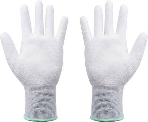 Quadrios ESD-Handschuh Kleider-Größe: S Polyamid, Polyurethan