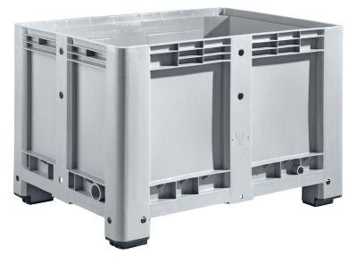 Industriebox, mit 4 Füßen, geschlossen, 470 Liter