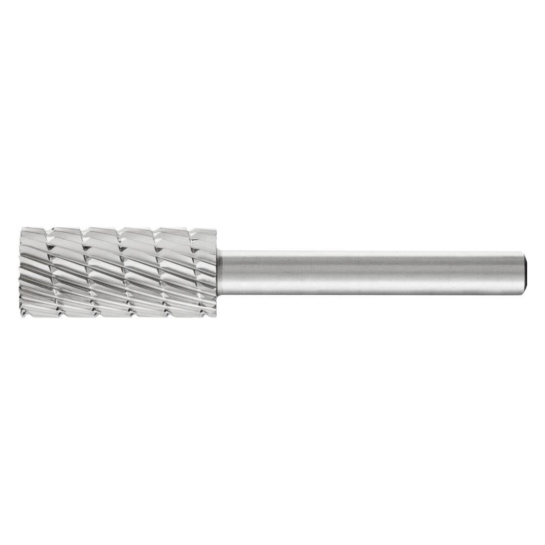 Pferd Frässtift HSS zylindrisch mit Stirnverzahnung A ST 12x25 mm Schaft ø 6 Zahnung 3 (22405536)