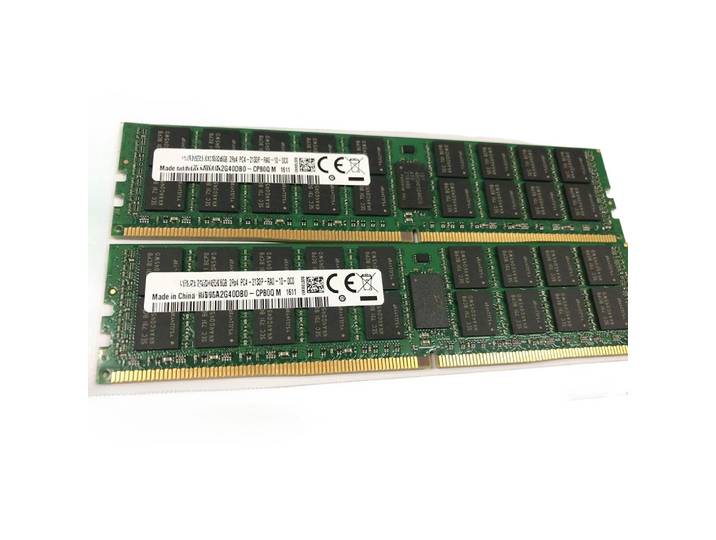 1 pièces M393A2G40DB0-CPB0Q RAM 16GB 2RX4 PC4-2133P DDR4 mémoire serveur