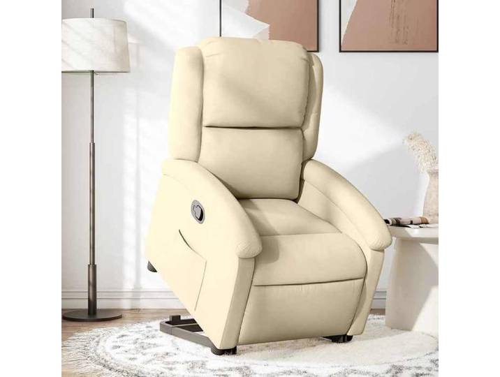 Maison Exclusive - Fauteuil inclinable Crème Tissu