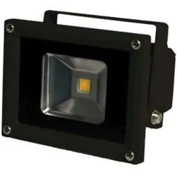 Synergy 21, Arbeitsleuchte, LED Spot Outdoor Baustrahler 10W schwarzes Gehäuse grün V2 (900 lm)