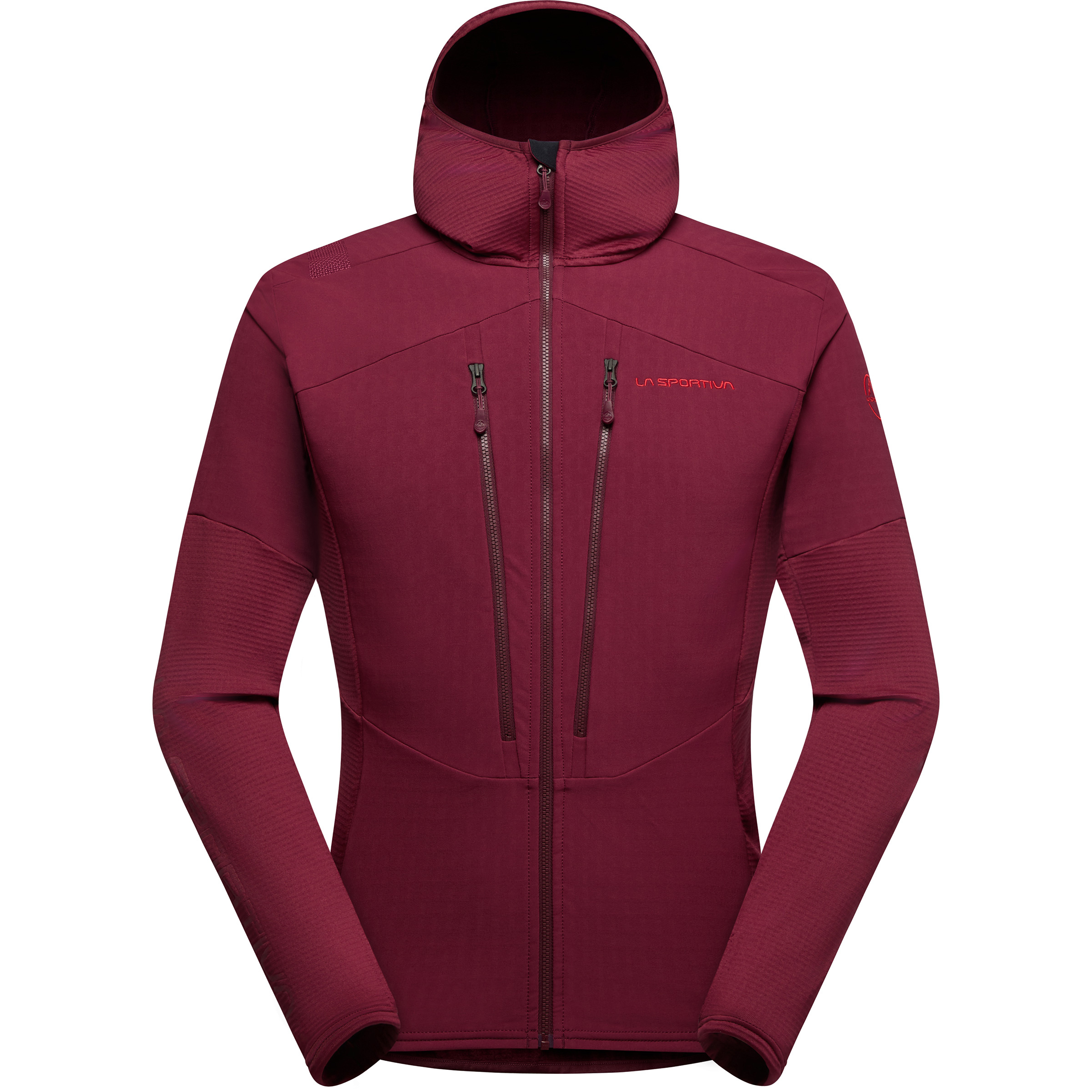 La Sportiva Session Tech Herren Fleecejacke rot Größe L Trekking Elastisch