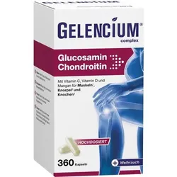GELENCIUM Glucosamin Chondroitin hochdos.Vit.C Kps 360 St