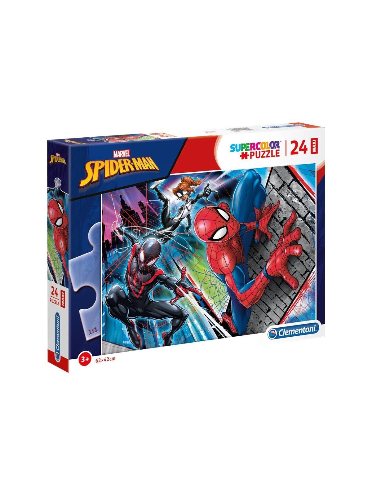 Clementoni SuperColor Maxi - Marvel Spider-Man 2D Puzzles