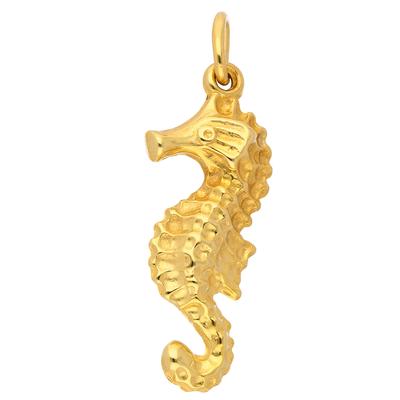 Kettenanhänger ADELIA´S "333 Gold Anhänger Seepferdchen", gold, Schmuckanhänger, Damen, Gold, Kettenanhänger, Goldschmuck für Damen