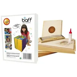 Baff Kinder-Trommel-Hocker Musikmöbel Bausatz Cajon (Deutsch)