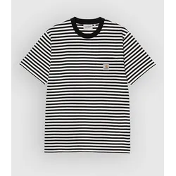 Carhartt WIP Ezra Pocket T-Shirt ezra stripe /  black / wax Gr. XL