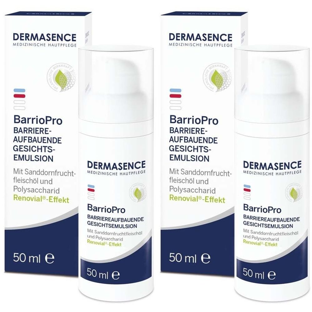 Dermasence BarrioPro Gesichtsemulsion 2x 2x50 ml Emulsion