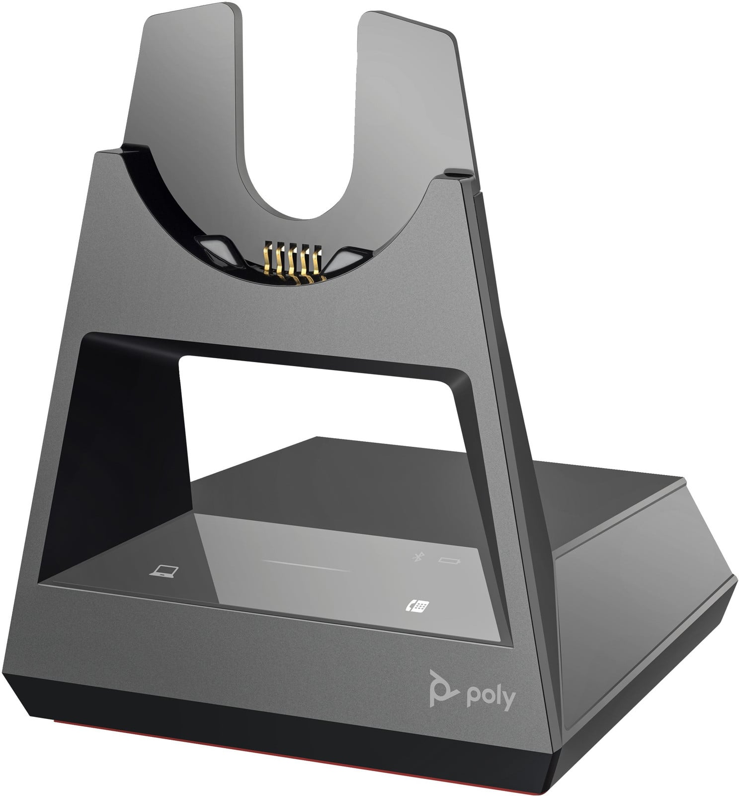 HP Poly Voyager Office Hoofdtelefoonstandaard, Zwart