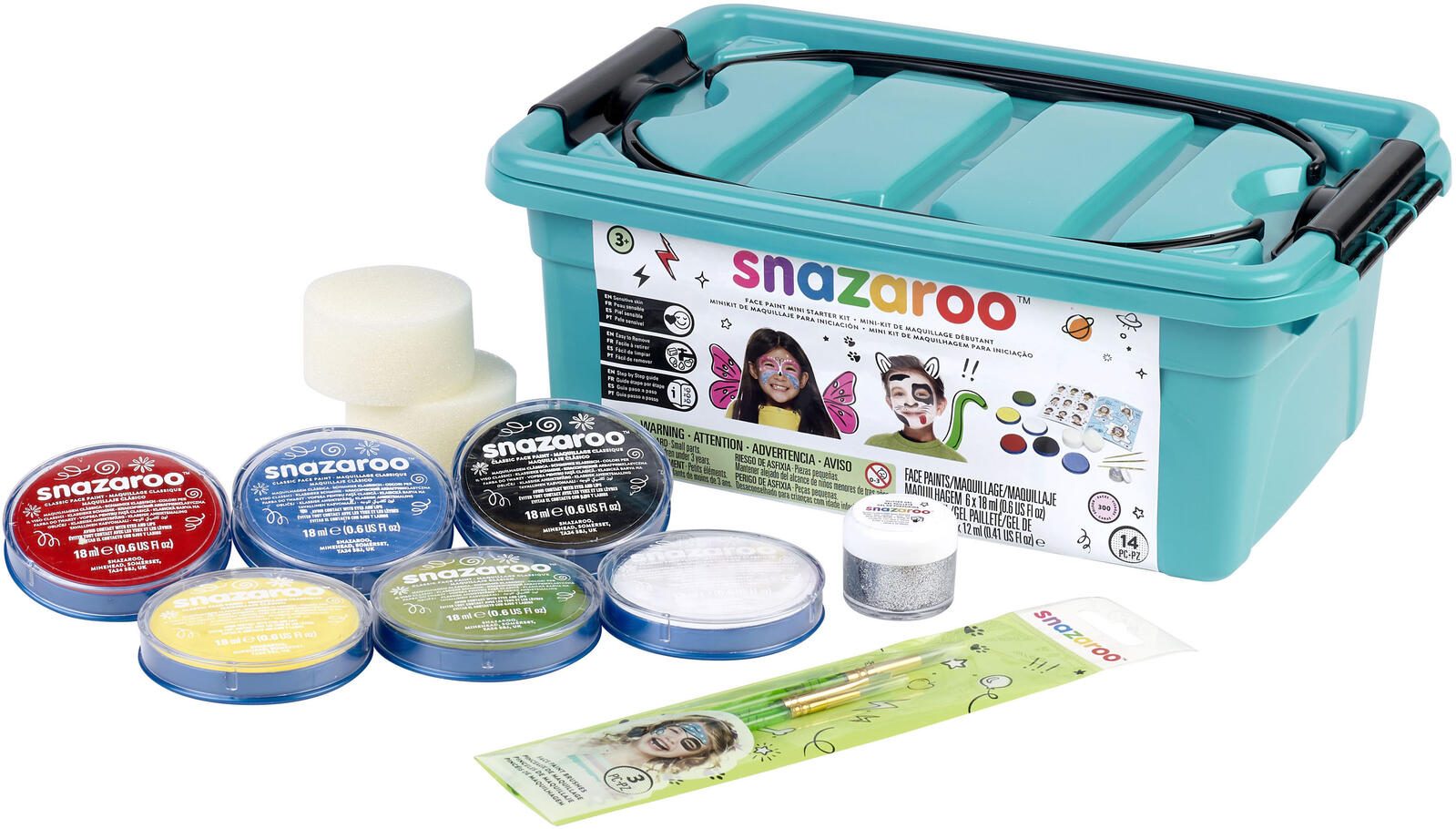 snazaroo™ Kinderschmink-Set farbsortiert 1172018