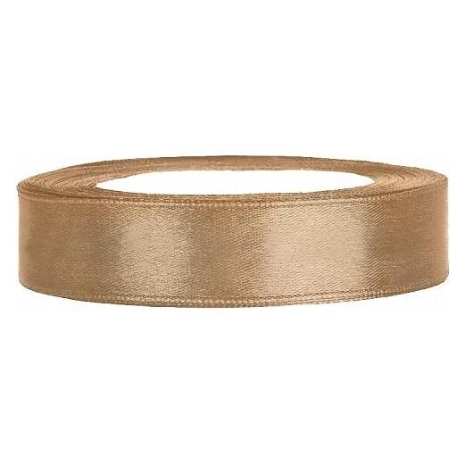 Partydeco Geschenkband Satinband Hellgold 12mm (1x) (TS12-019J)