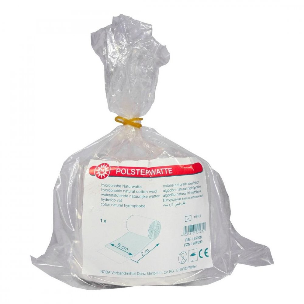 NOBAMED Paul Danz AG Polsterwatte gerollt 2mx8cm 01985699