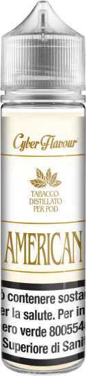 Cyber Flavour American Tabacco Distillato For Pod Liquido Shot 20ml Burley Virginia