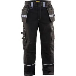 Blakläder Flammschutz Handwerker Hose 1461 1516 in schwarz/grau - schwarz/grau - 64